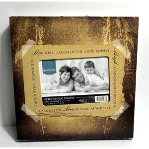 Scrapbook Picture Frame, 5 x 7 in